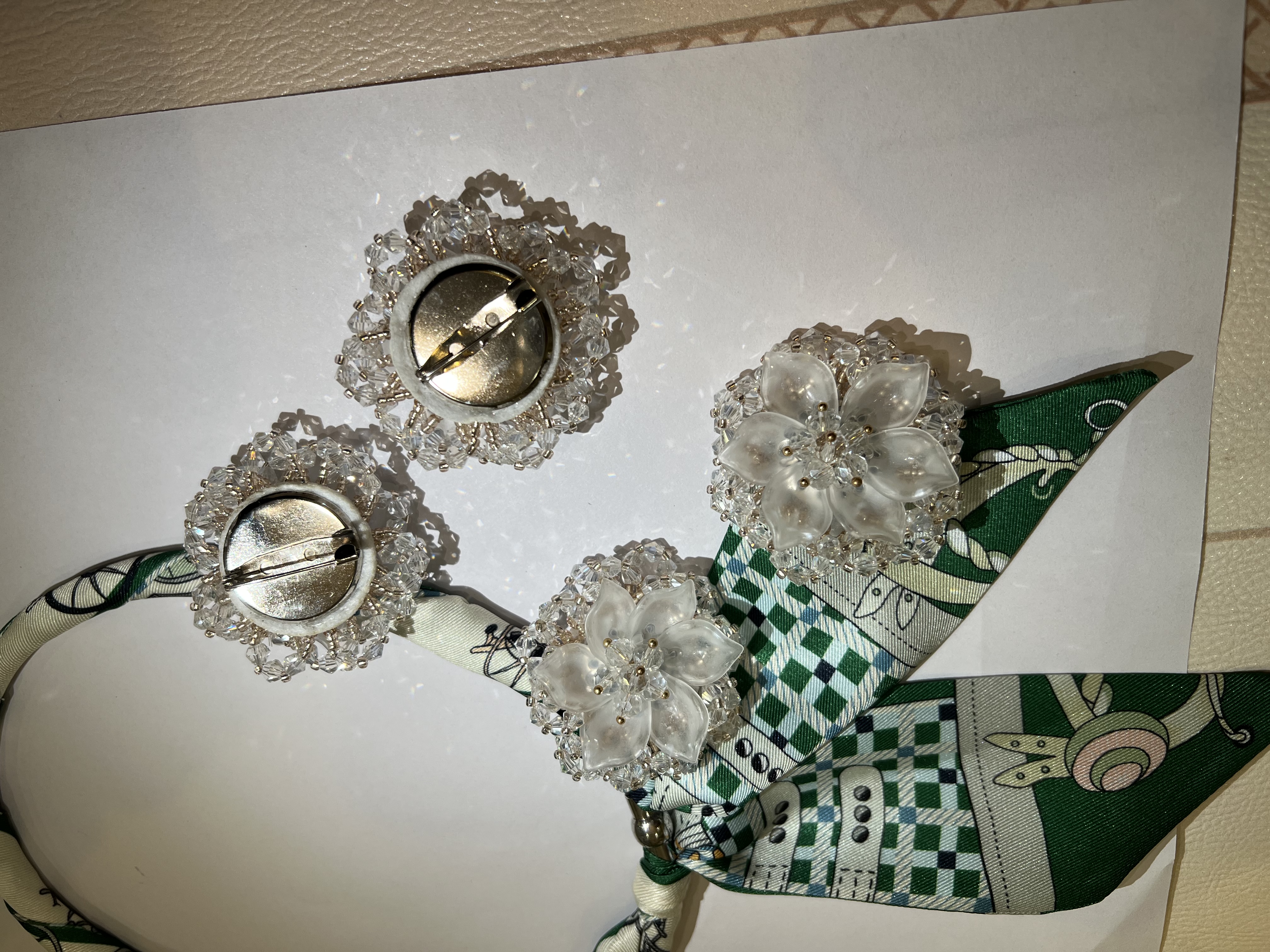 跨境电商爆款，胸花，鞋花，帽配饰，服饰搭配，饰品耳饰，DlY百搭款，时尚潮流。