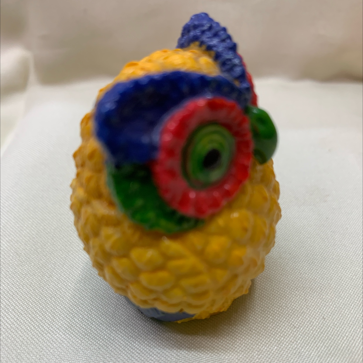 CAI 's fine Craft Resin Material hand-painted handicrafts Home Small ornaments item number 10332 owl 🦉3# details Picture