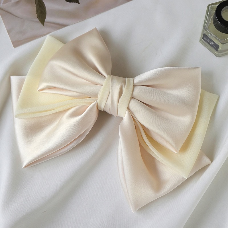 The 2026 star-style large bow hairpin is super ethereal. The multi-layered bow hairpin exudes a high-end and elegant charm of the escaping princess detail image 4