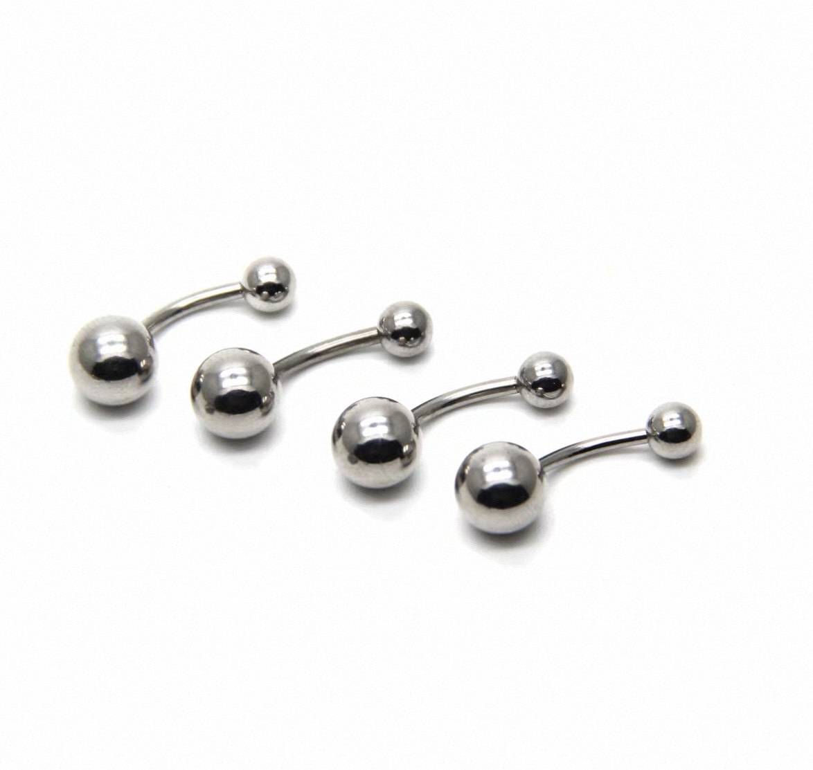 肚脐钉穿刺饰品防过敏钛钢新款腹脐钉超酷养洞肚脐环防过敏欧美风设计感详情图3