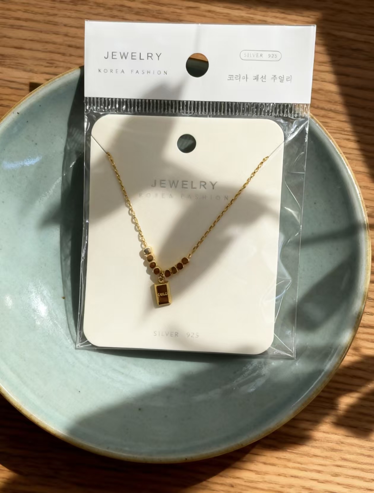 项链实物图