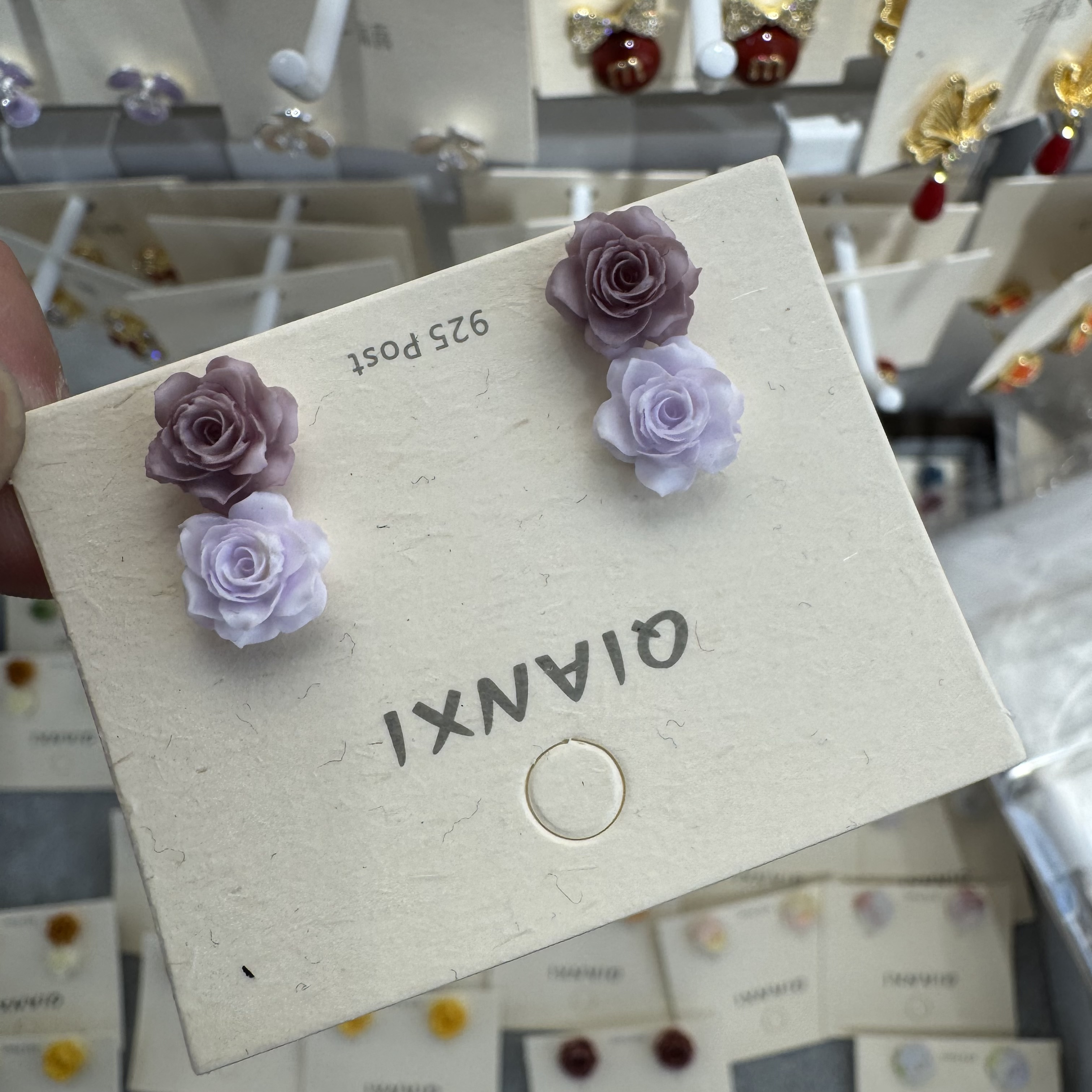 时尚耳钉硅胶耳饰简约耳堵防掉耳钉耳饰品女气质百搭耳饰品配饰饰品产品图