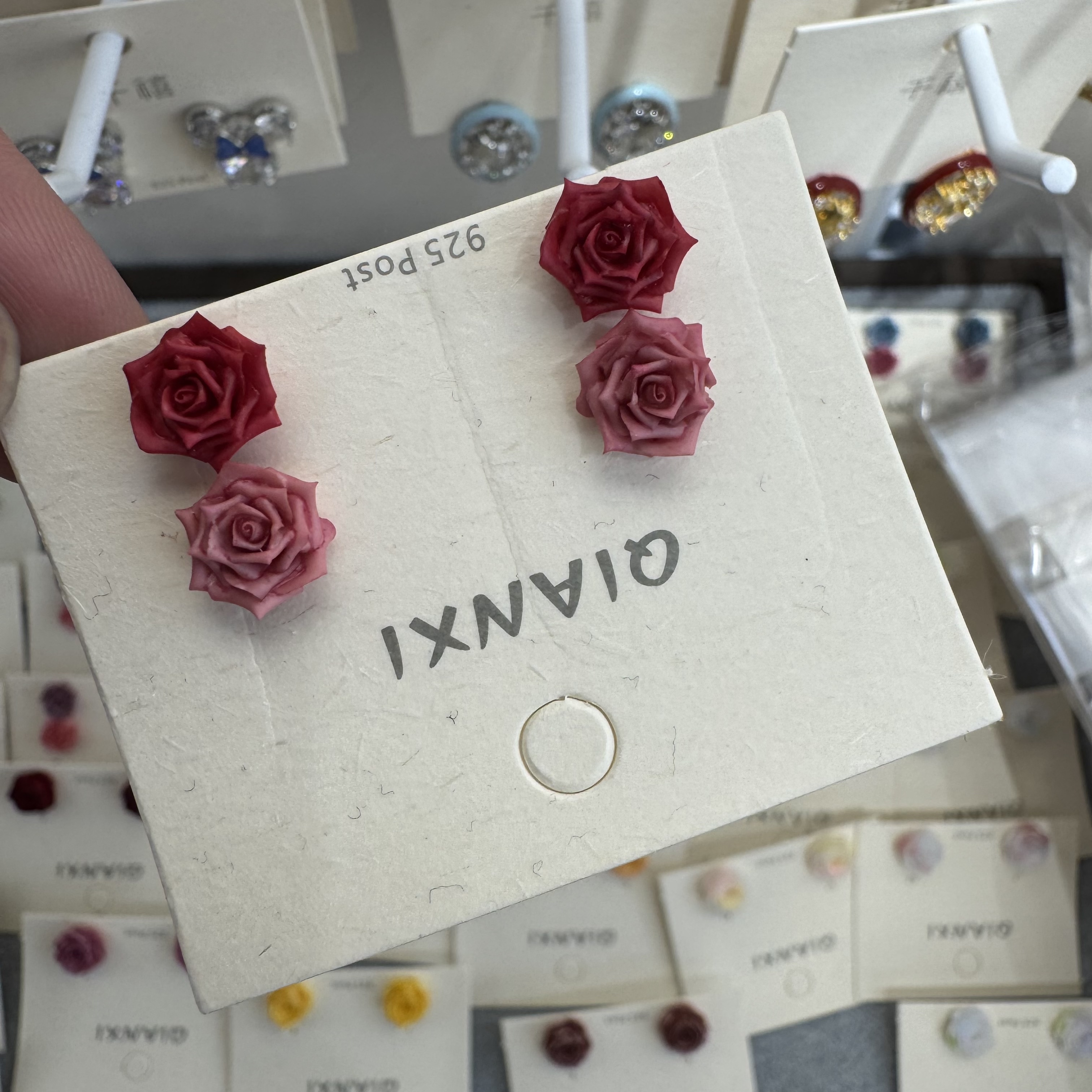 时尚耳钉硅胶耳饰简约耳堵防掉耳钉耳饰品女气质百搭耳饰品配饰饰品详情图4