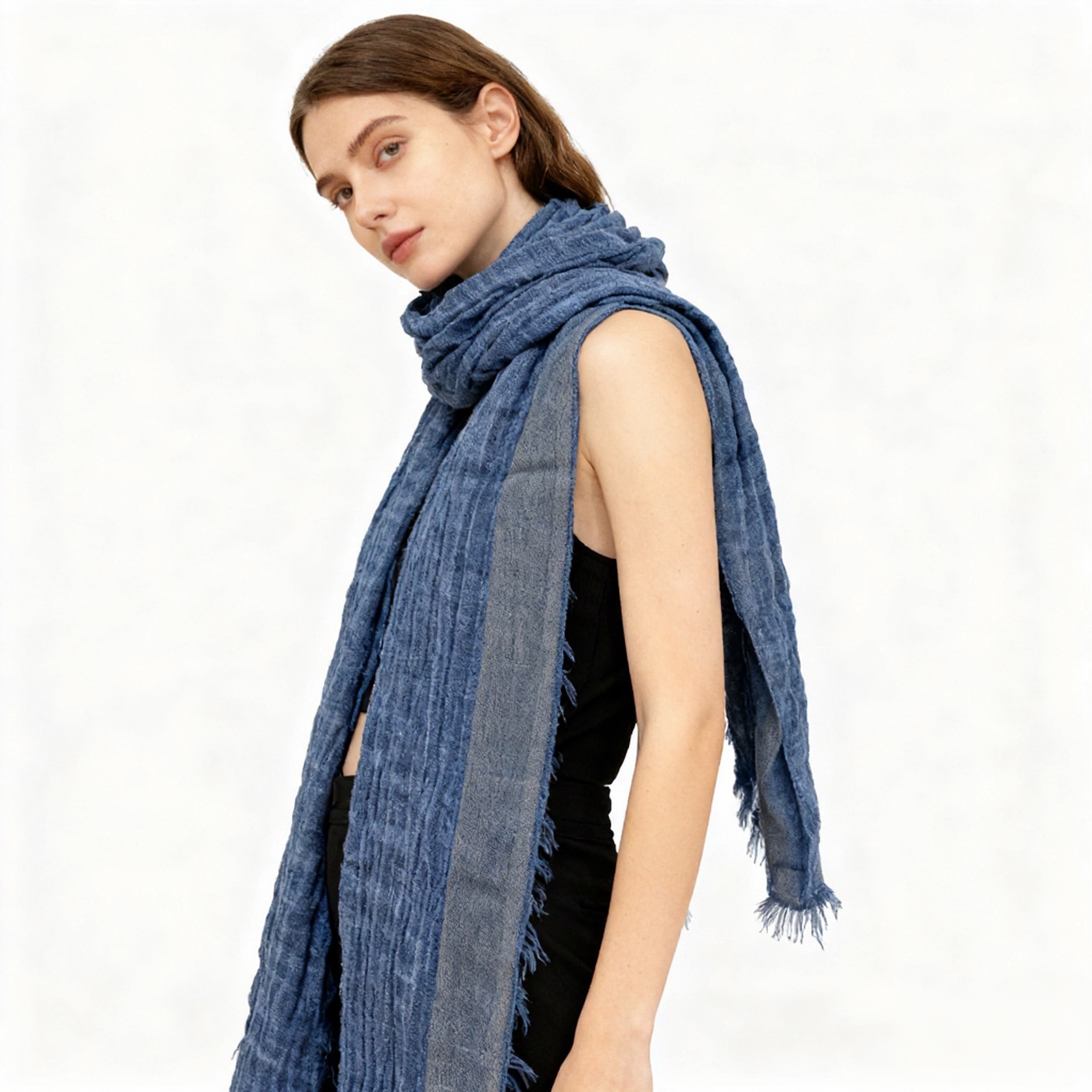 Muslim fashion long hot diamond scarf, women's versatile silk scarf, new trendy shawl for autumn and winter, women's scarf