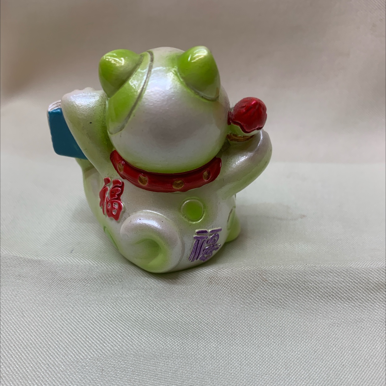 CAI 's Fine Craft Resin Material hand-painted handicrafts Home Small ornaments item number 10409 Five Road God of Wealth Owl 🦉100 fen style Application Scenario