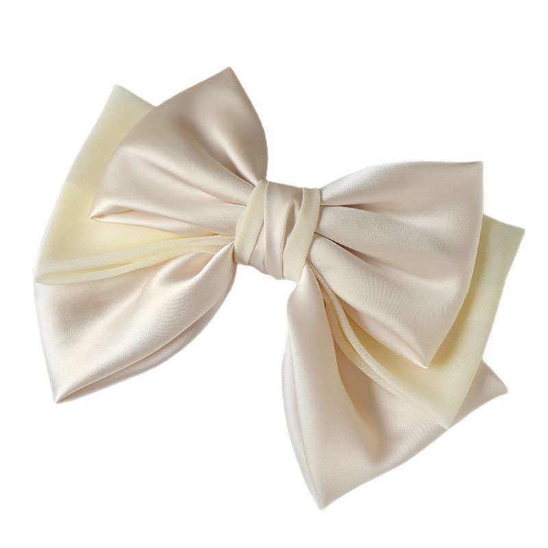 The 2026 star-style large bow hairpin is super ethereal. The multi-layered bow hairpin exudes a high-end and elegant charm of the escaping princess details Picture