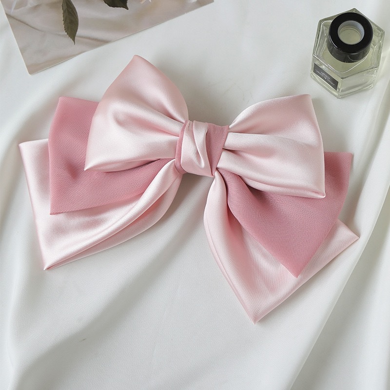 The 2026 star-style large bow hairpin is super ethereal. The multi-layered bow hairpin exudes a high-end and elegant charm of the escaping princess detail image 2