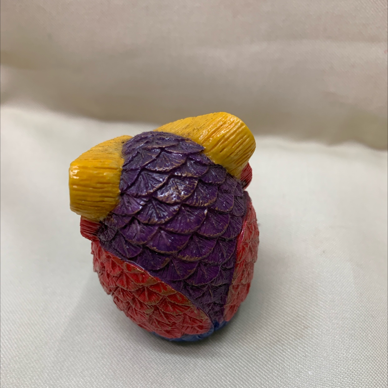 CAI Family Craft Fine Resin Material Hand-painted Craft Home Small Ornaments 10332 Owl 🦉 no. 2 Specification image