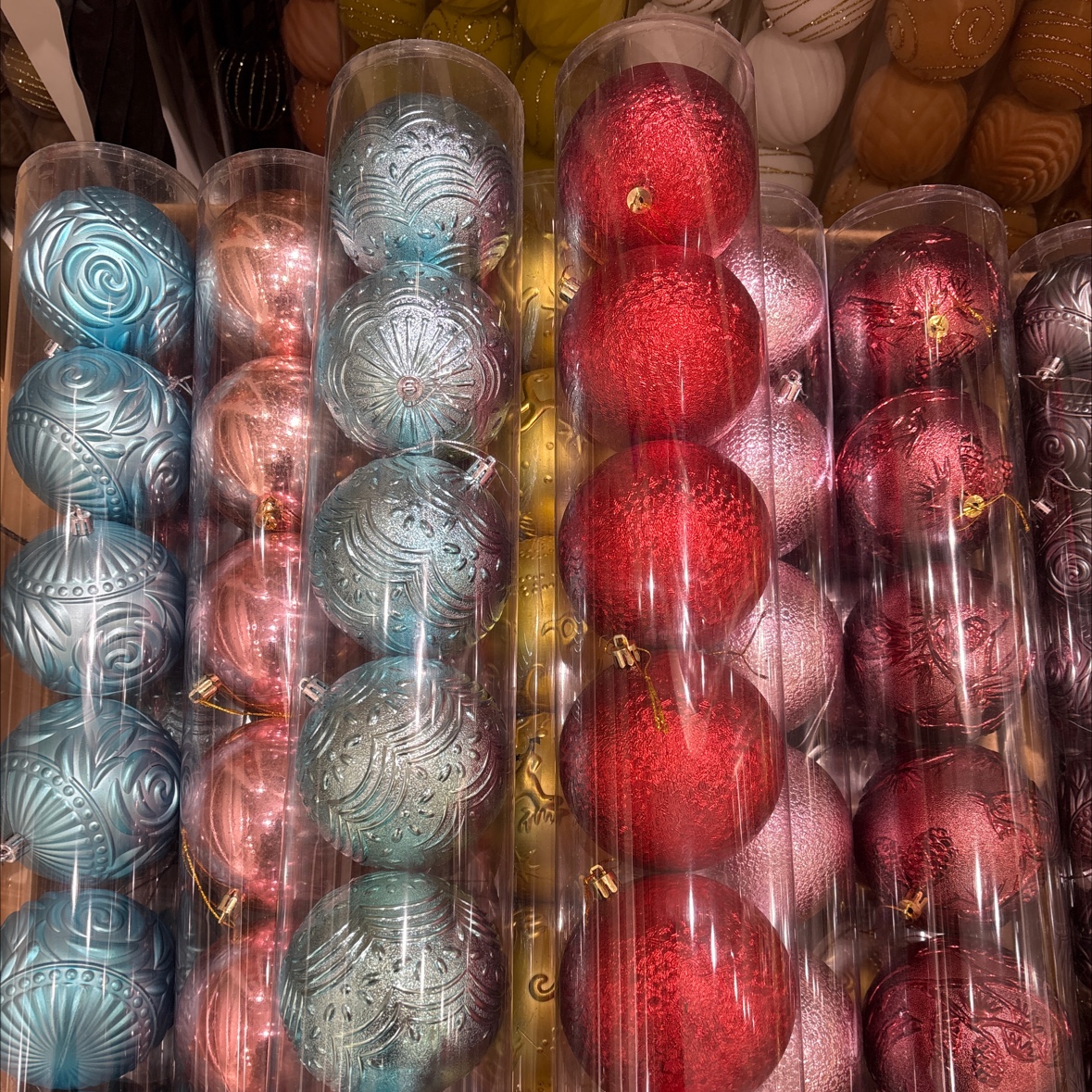 圣诞装饰品/圣诞树装饰/圣诞挂件/圣诞球-10CM详情图1