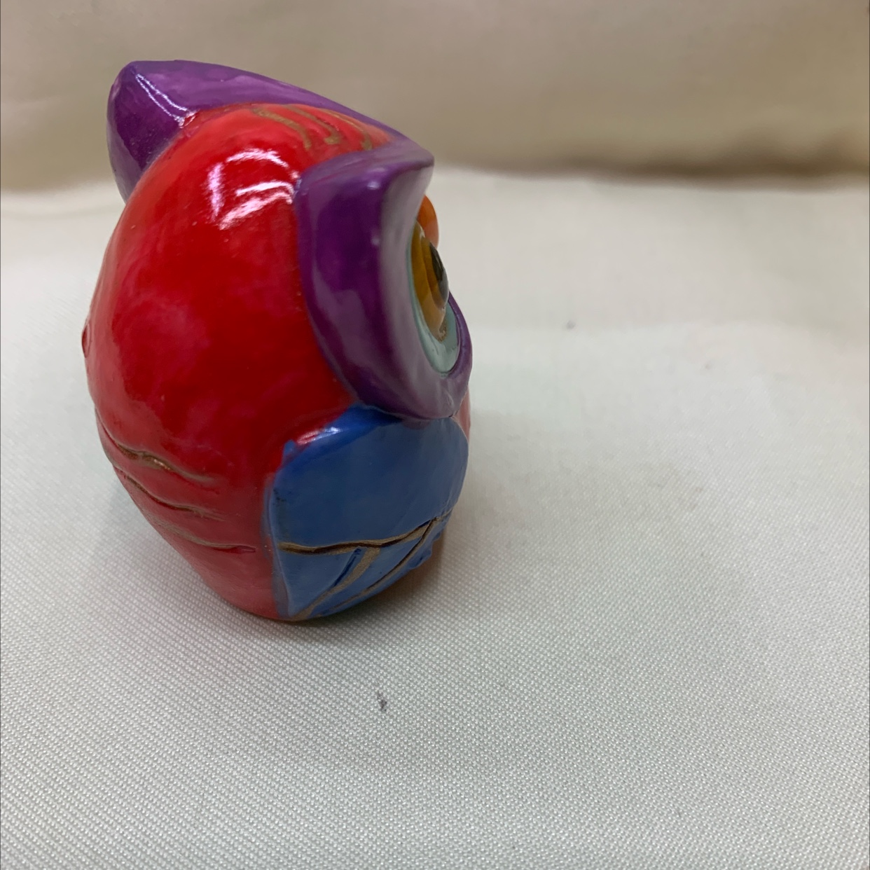 CAI 's fine Craft Resin Material hand-painted handicrafts Home Small ornaments item number 10332 owl 🦉1# Application Scenario