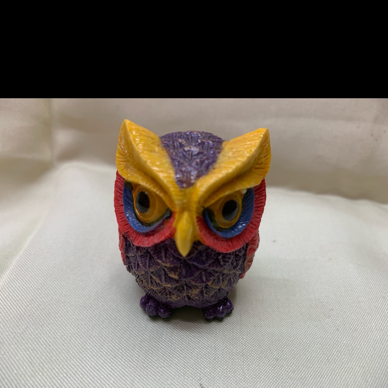 CAI Family Craft Fine Resin Material Hand-painted Craft Home Small Ornaments 10332 Owl 🦉 no. 2