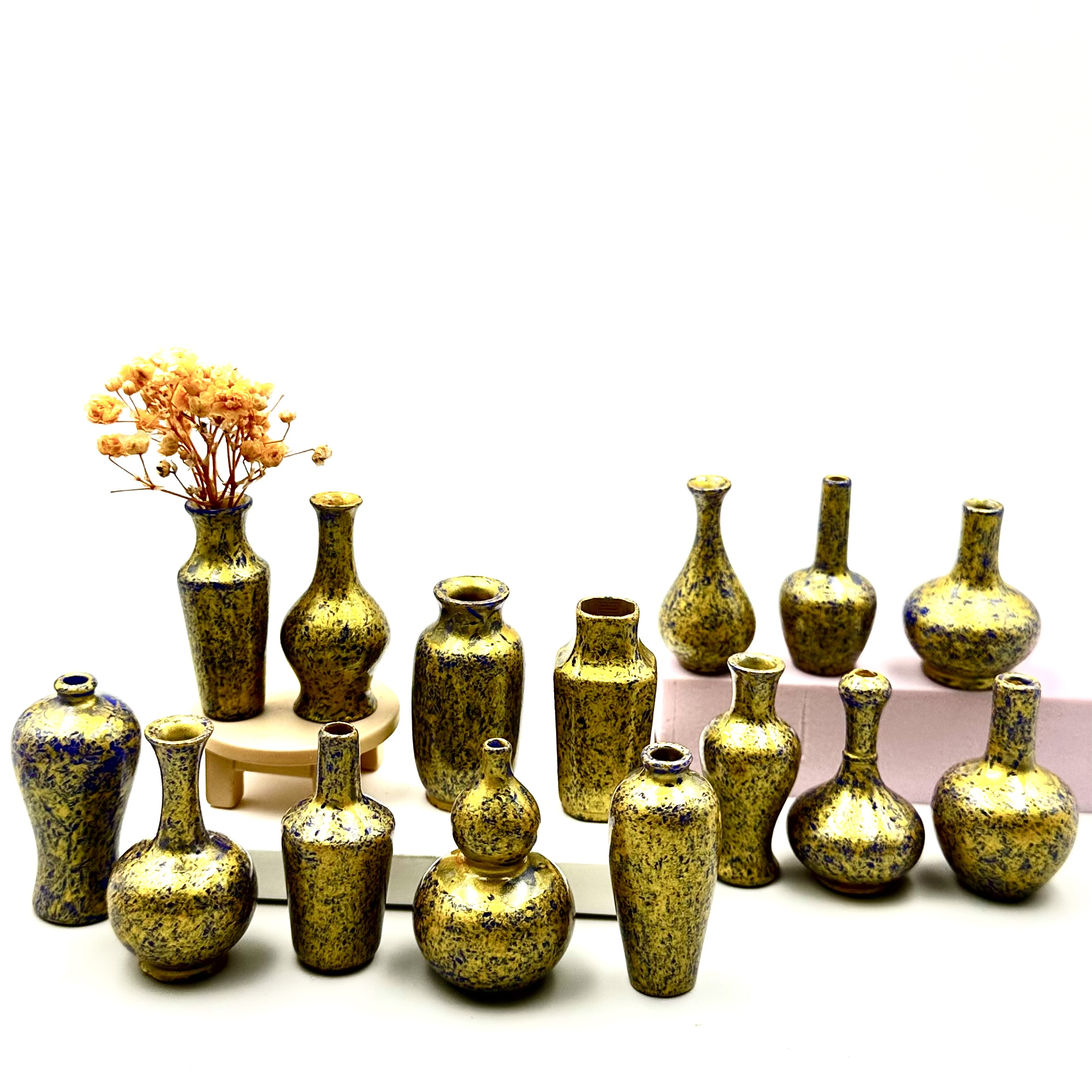 潮流仿真微缩玩具微景观家居用品糖果屋趣味玩具创意模型儿童礼物娃娃屋摆设花瓶