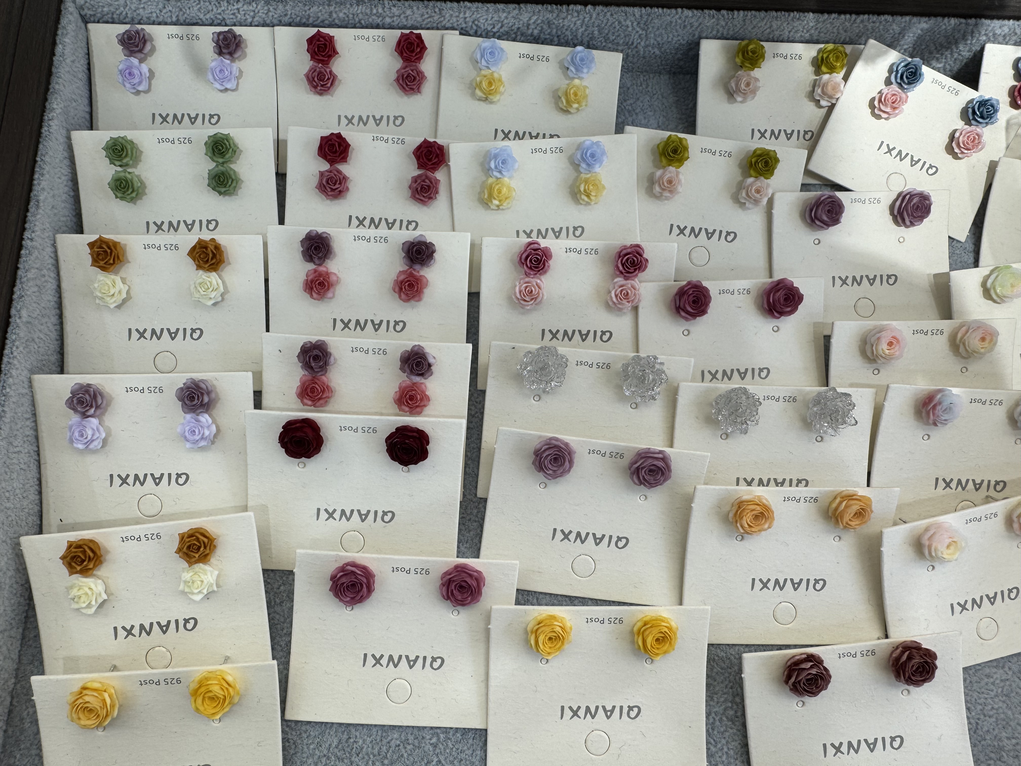 时尚耳钉硅胶耳饰简约耳堵防掉耳钉耳饰品女气质百搭耳饰品配饰饰品白底实物图