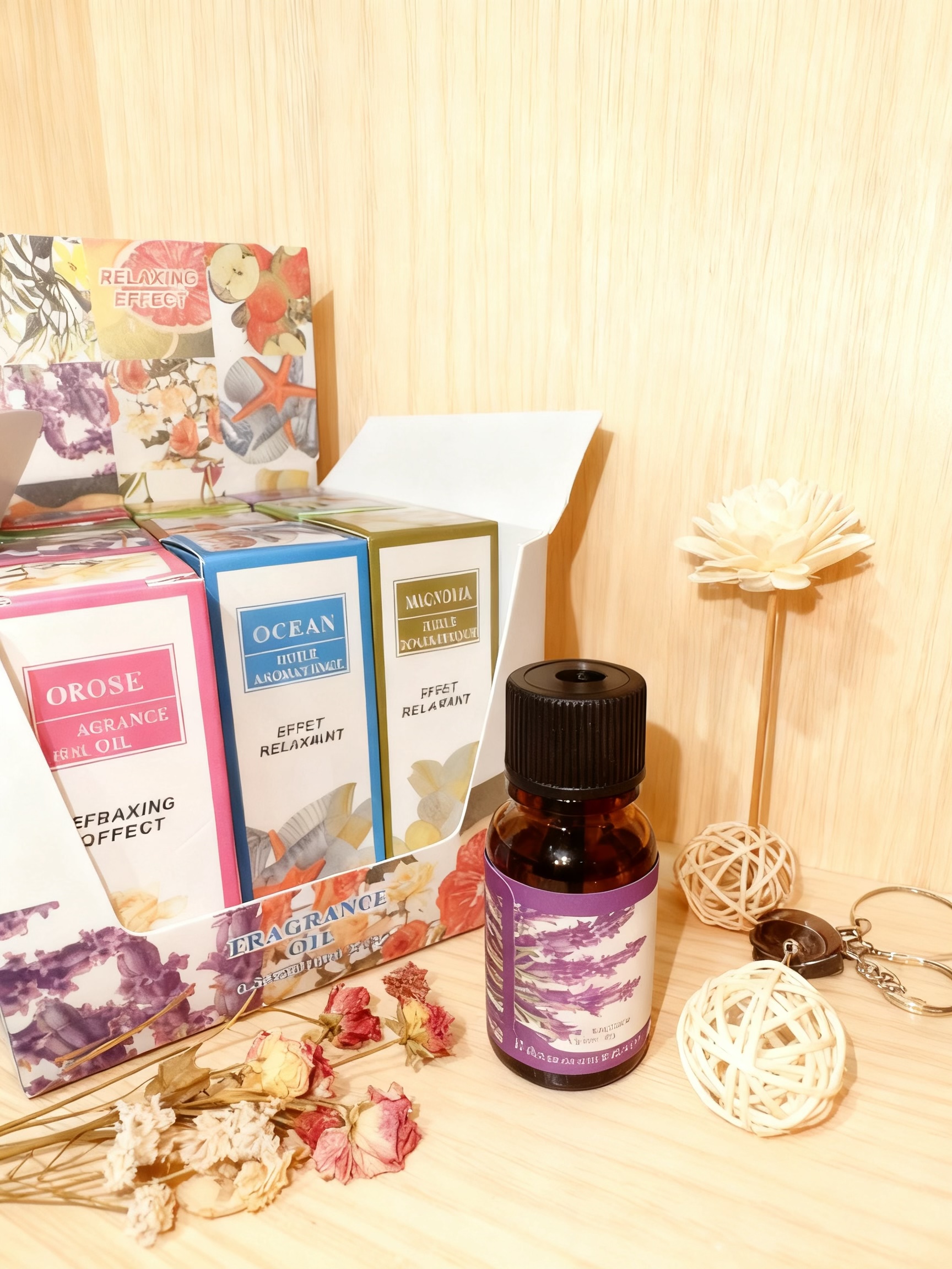 香薰无火车载香薰大豆蜡石膏香氛香薰精油香氛持久香气室内香薰香氛用品
