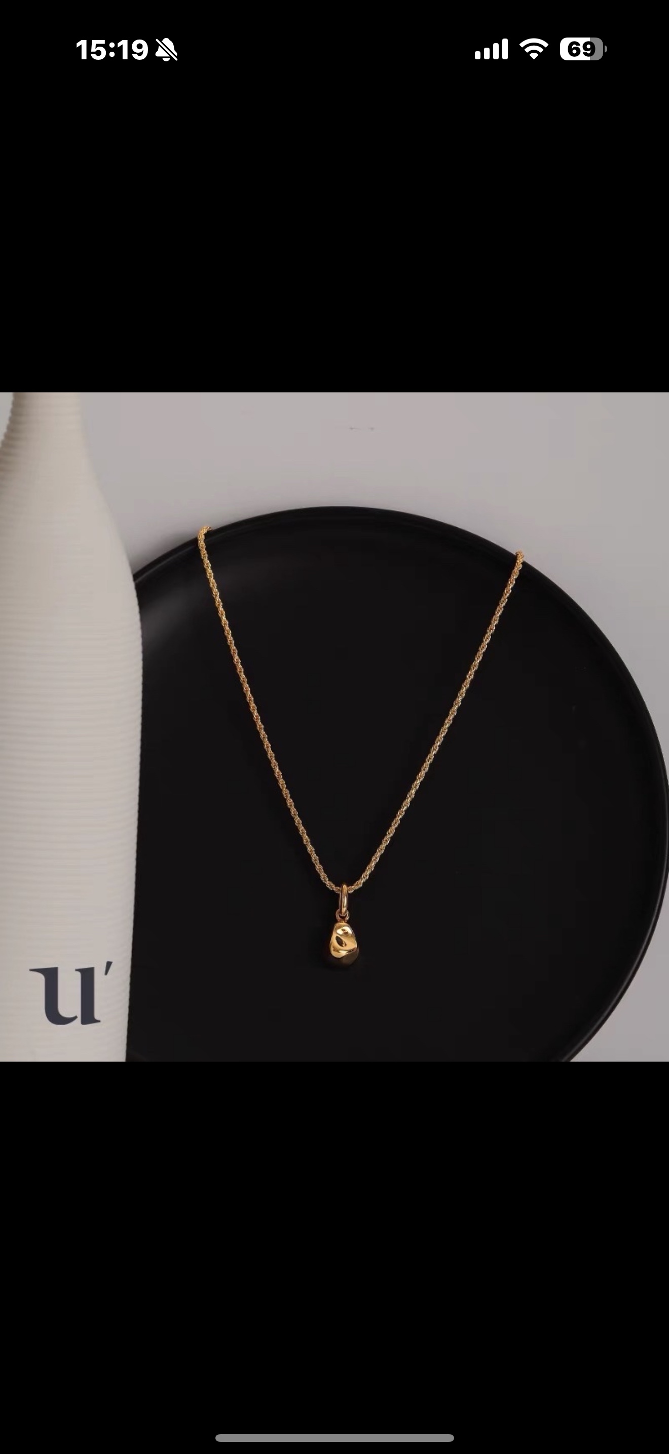 不锈钢珍珠水钻瓜链项链时尚首饰百搭女款简约潮流配饰项链项链不锈钢项链首饰细节图