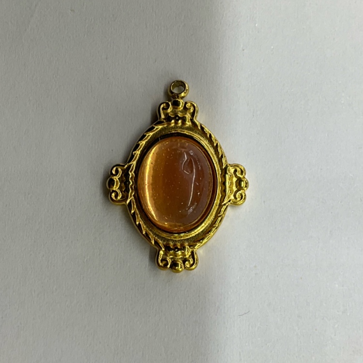 吊坠不锈钢天然石饰品DIY配件不锈钢吊坠多款可选