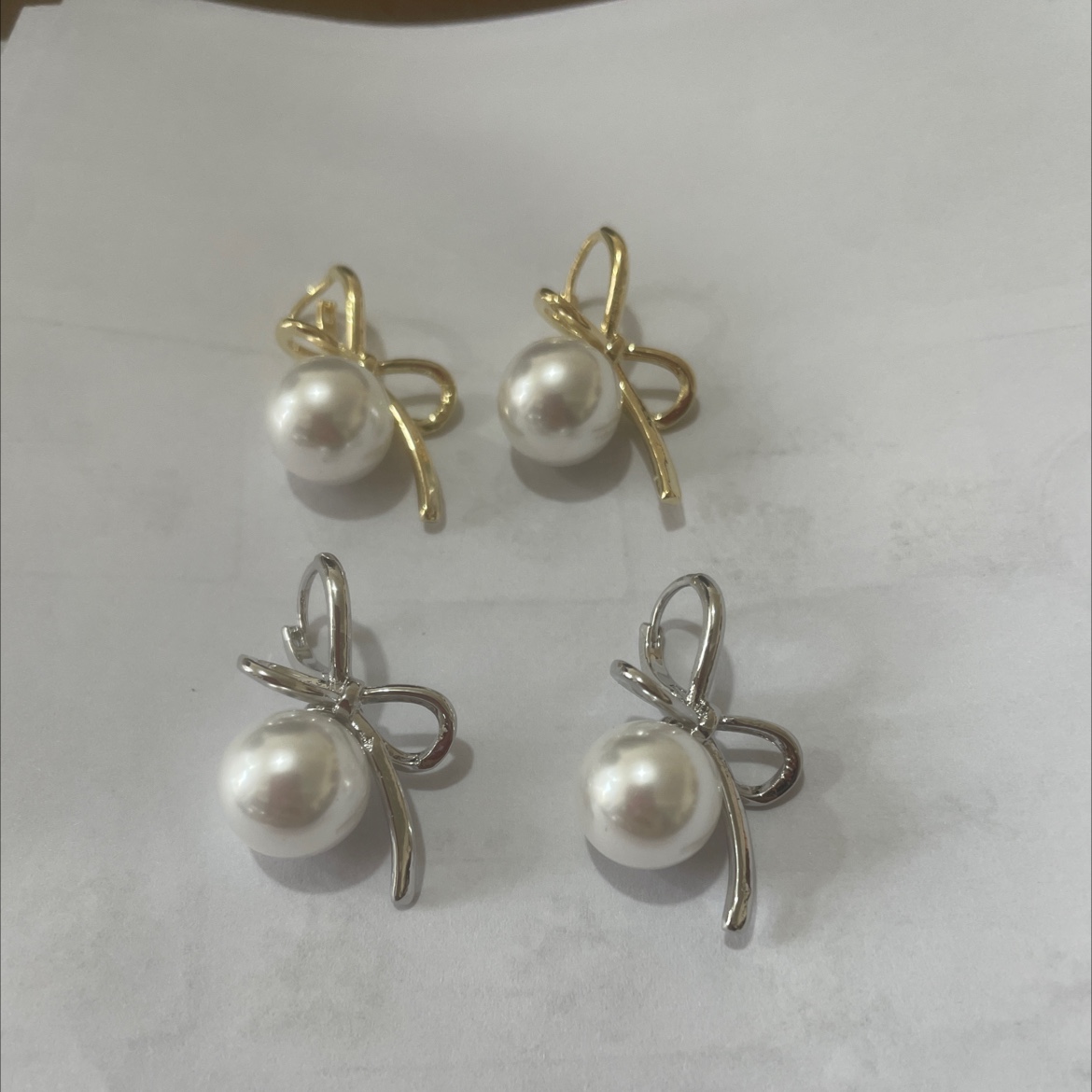 百搭流行时尚潮流女士珍珠耳环饰品