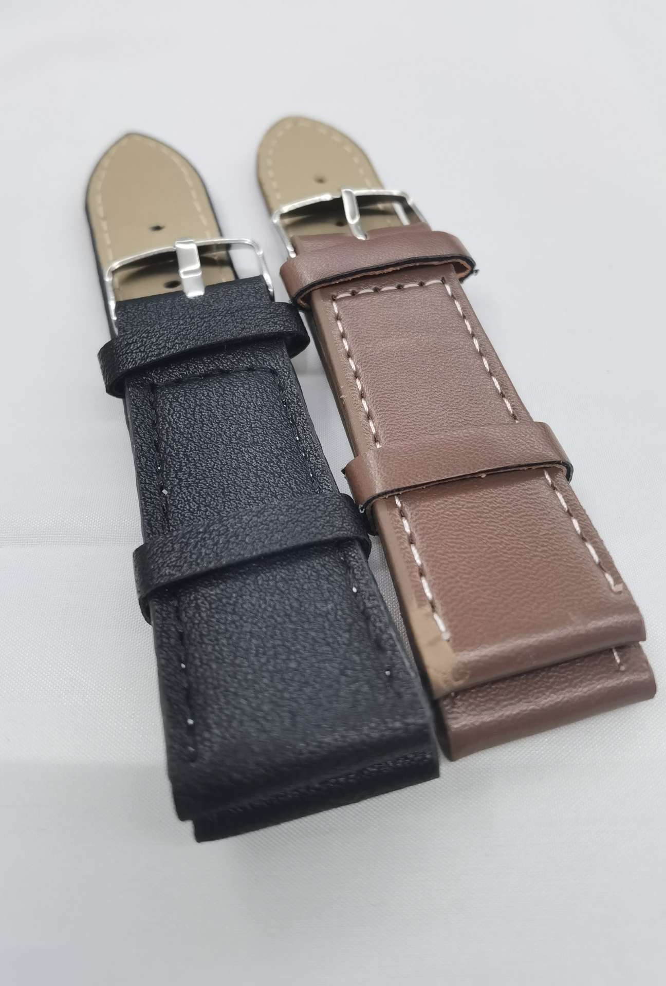 手表带男款表带通用男士手表皮表带