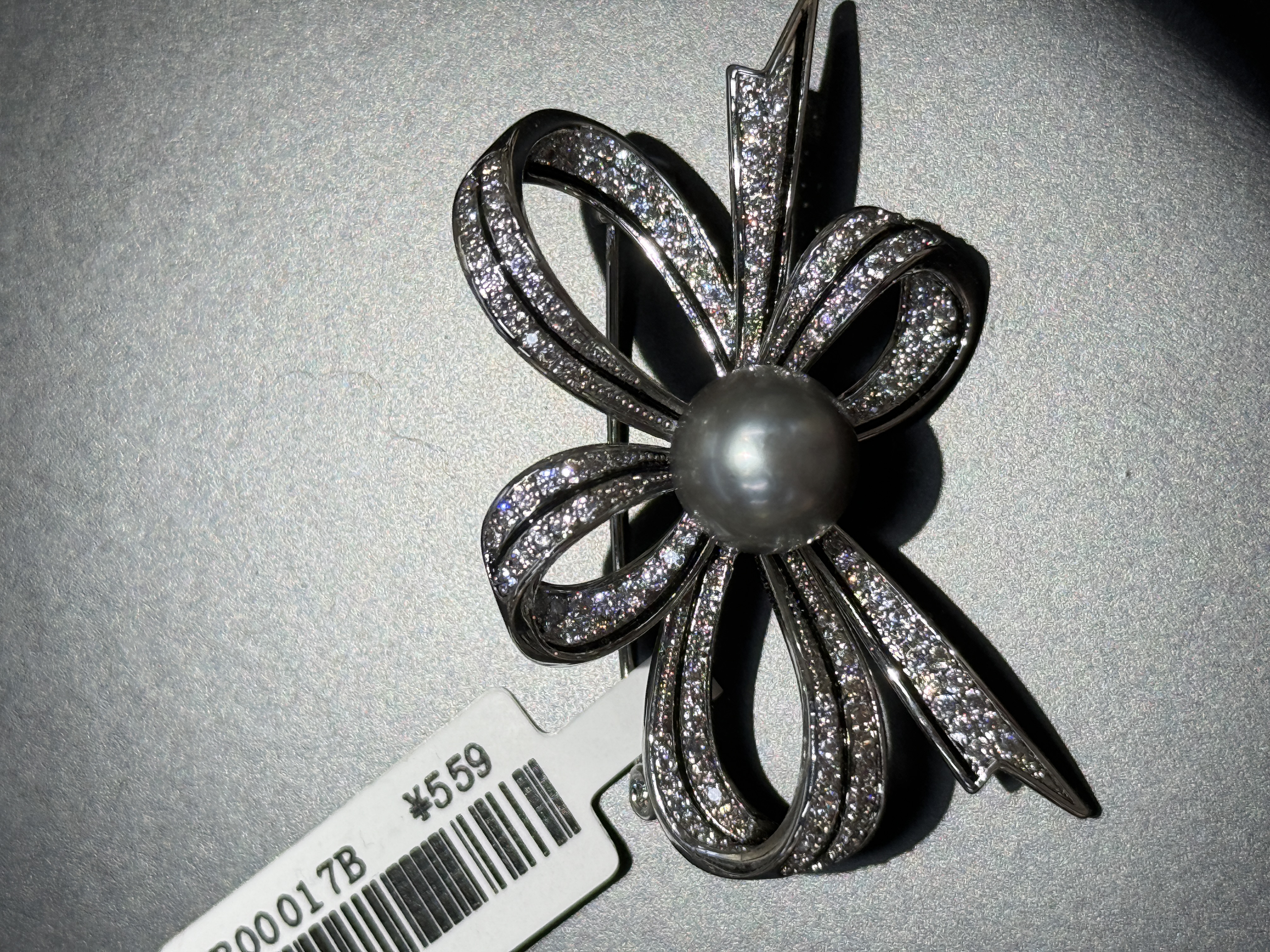 大溪地天然珍珠胸针