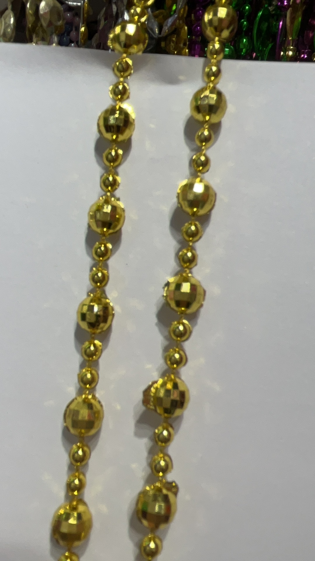 珠子串珠手工DIY材料天然木质米珠珍珠装饰配件多色可选珠子珍珠串珠米珠木质珠子产品图