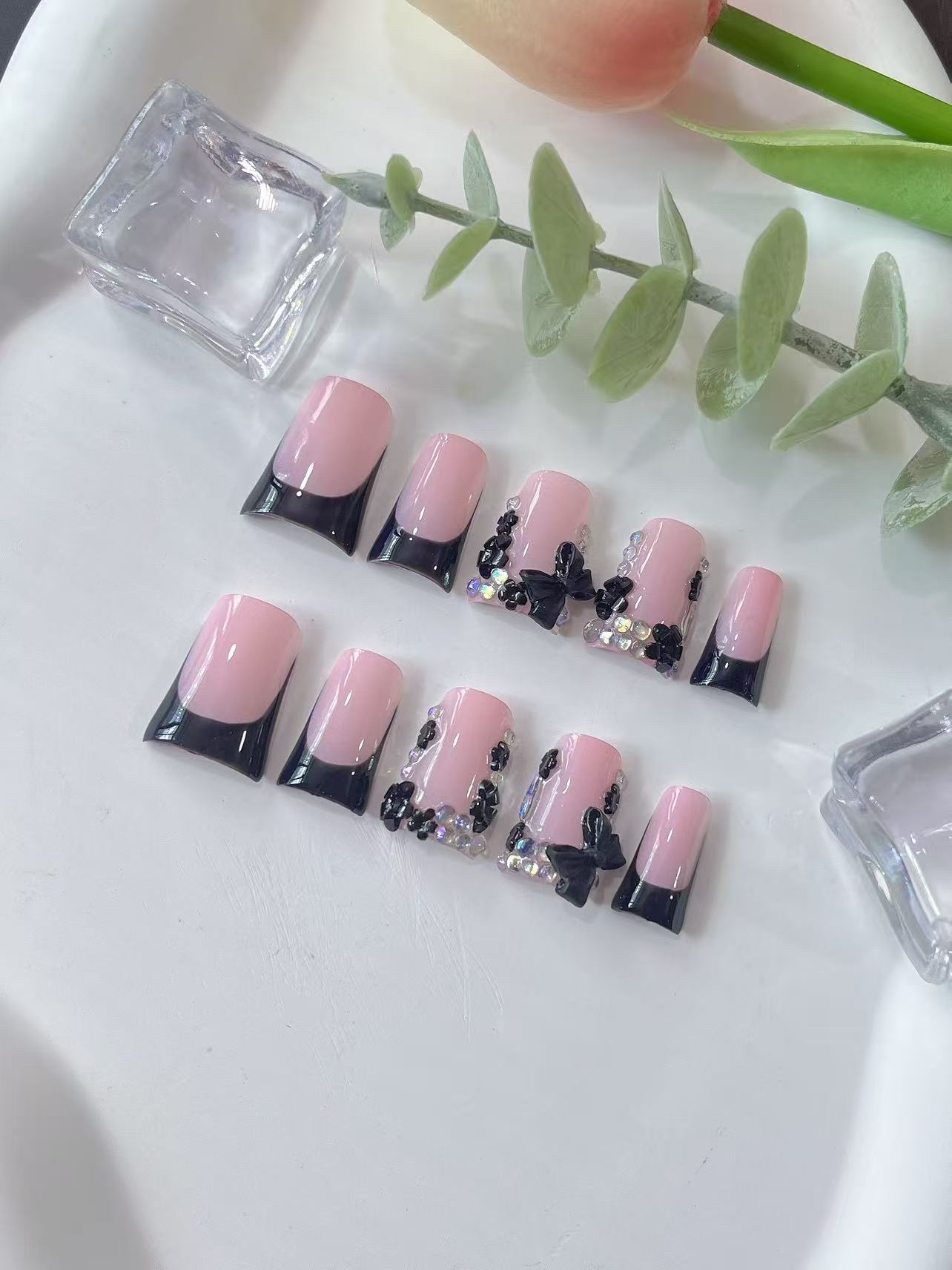 美甲钻饰品穿戴甲纯手工美甲用品美甲钻装饰材料闪亮亮片美甲配件