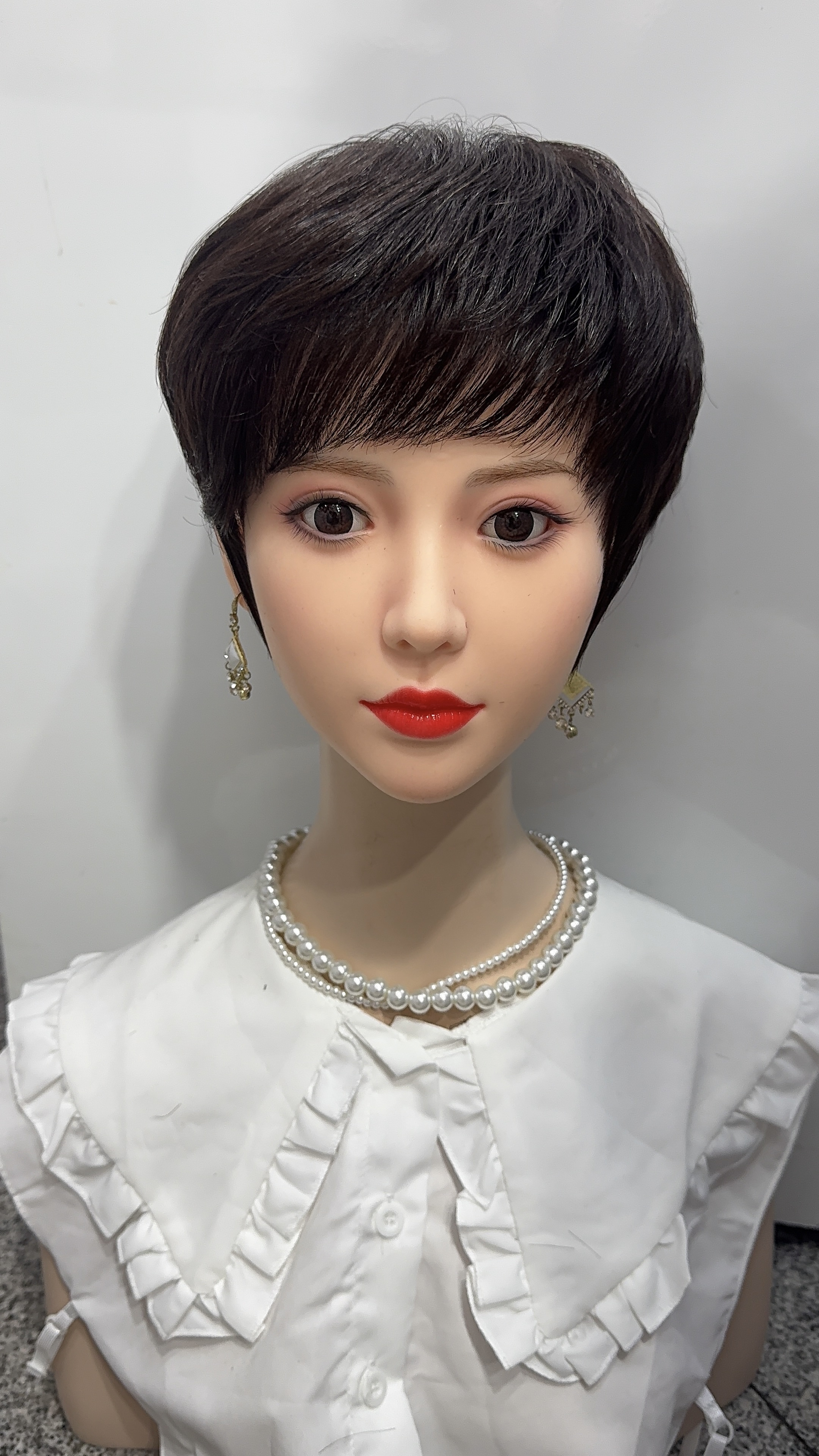 少女辫子发全真发手工编织轻薄舒适