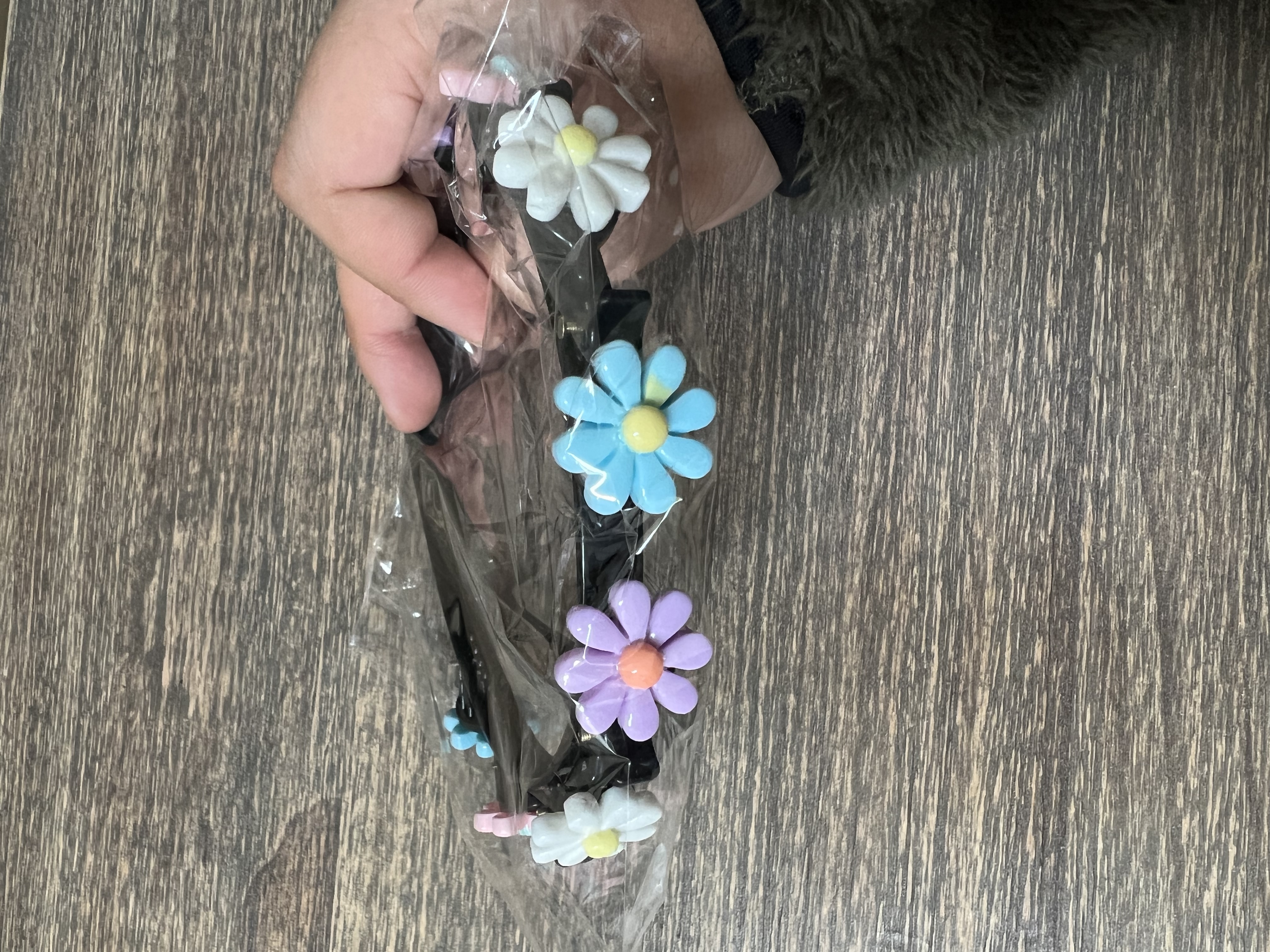 小皱菊多彩八夹，儿童碎发整理神器发箍