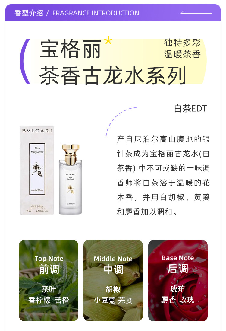 悠境白茶淡香氛75mlPerfumes详情图2