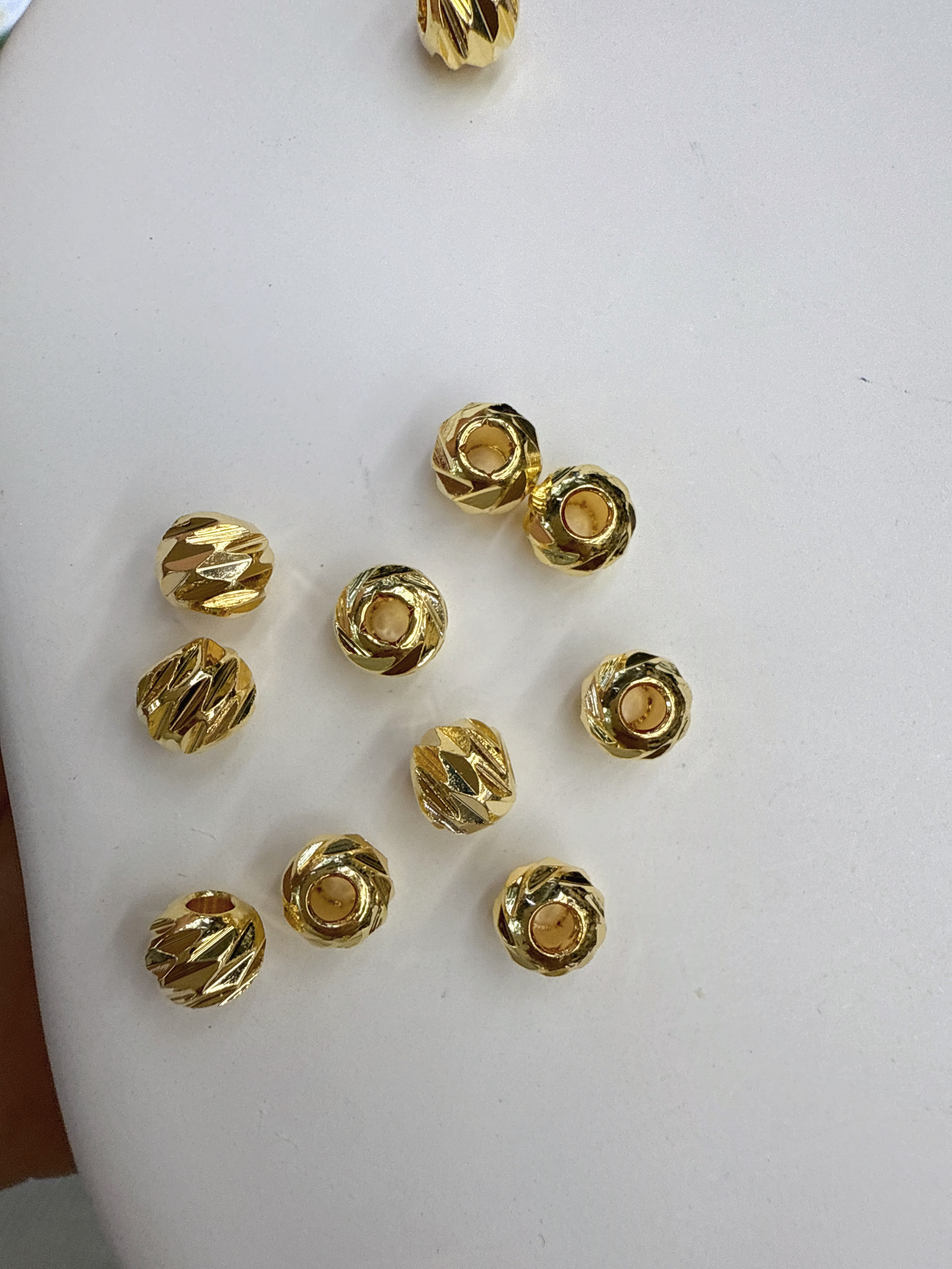 DIY car flower bead spacer bead handcrafted jewelry accessories Specification image