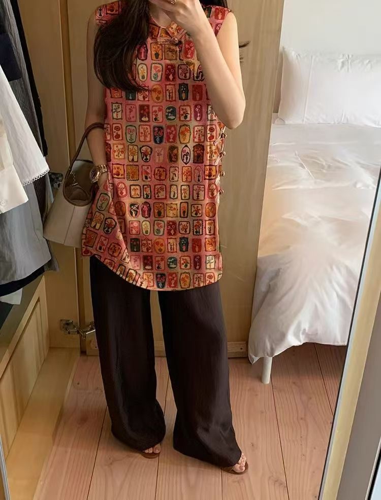 正宗顺德红云纱，花间之梦26姆米，1.2米产品图