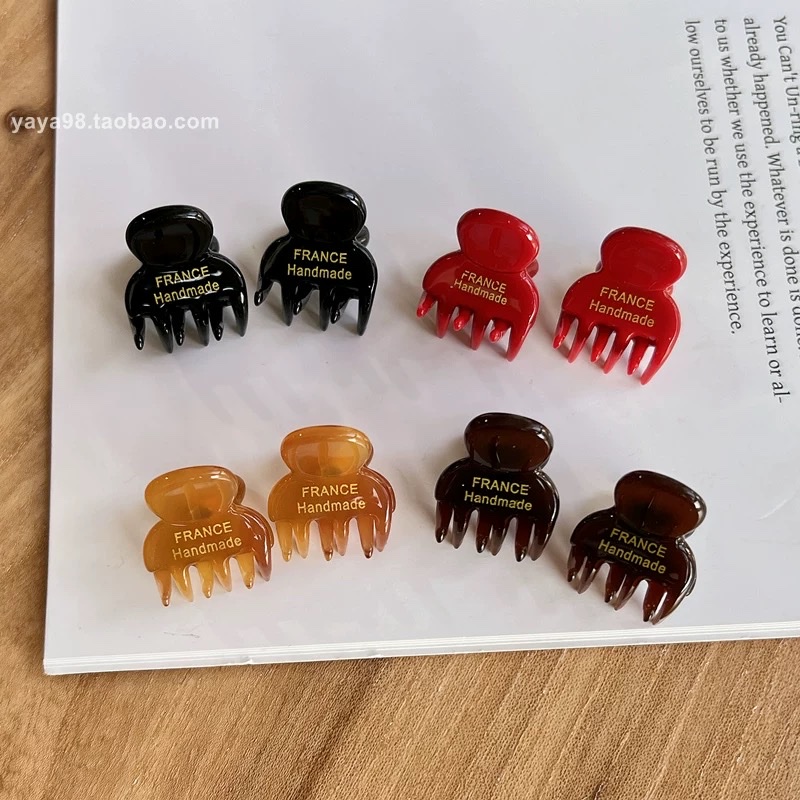 Children's New Year red duckbill clips, shark clips, hair clips, hair accessories, hairstyle clips, hair accessories, hair clips and outfits are cute and versatile Specification image