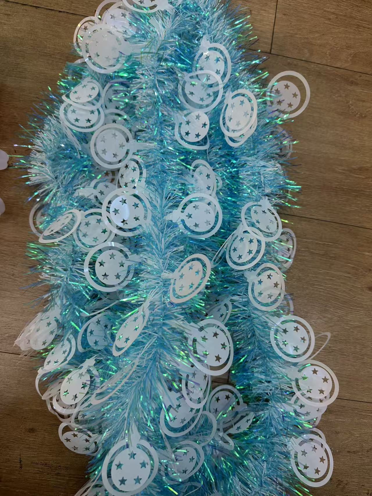 圣诞花环藤条装饰3D打印龙圣诞球圣诞房子节日装饰品套装圣诞花环藤条藤条