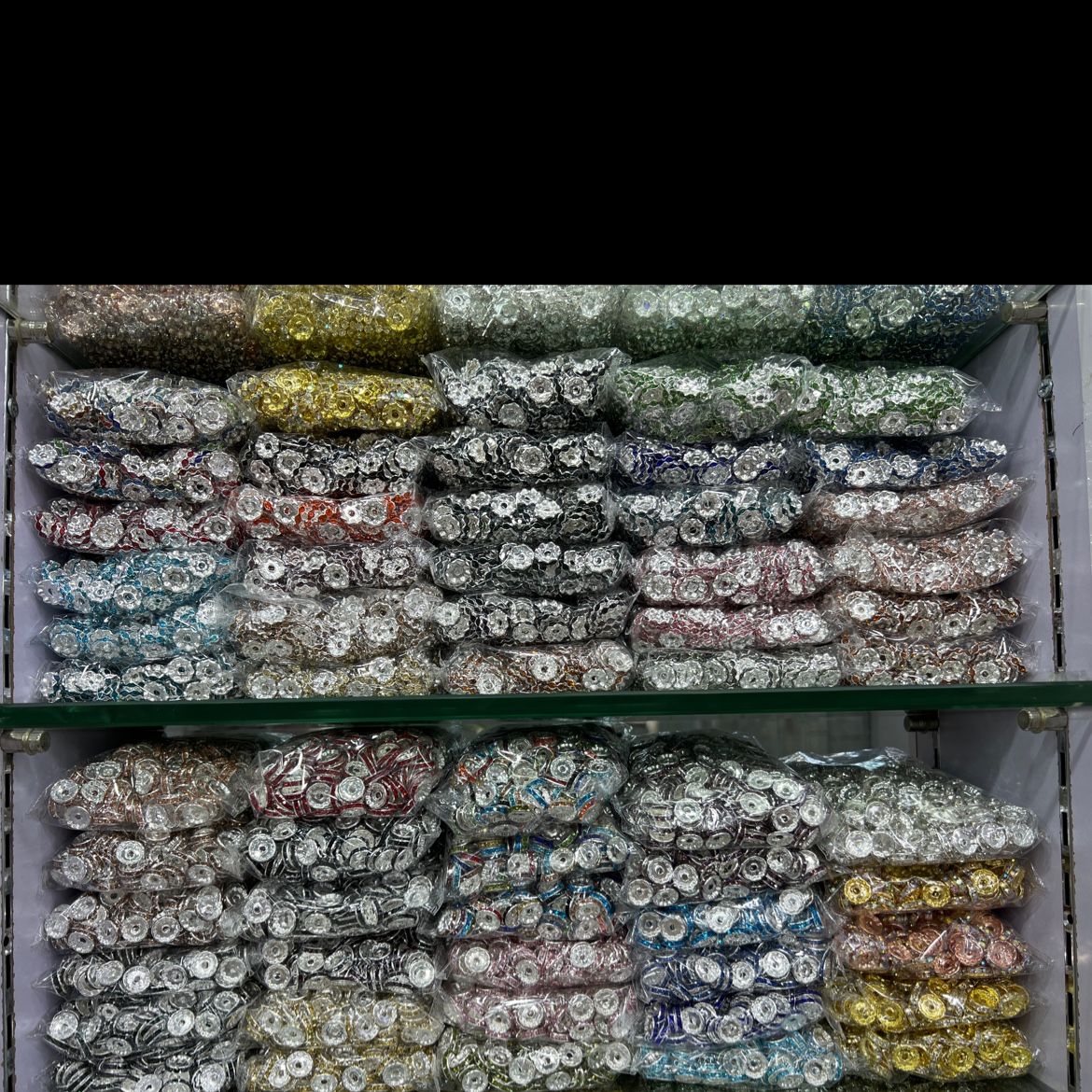 12厘浪边隔珠 TikTok直播专供 也可出各国家嘻哈饰品配饰 