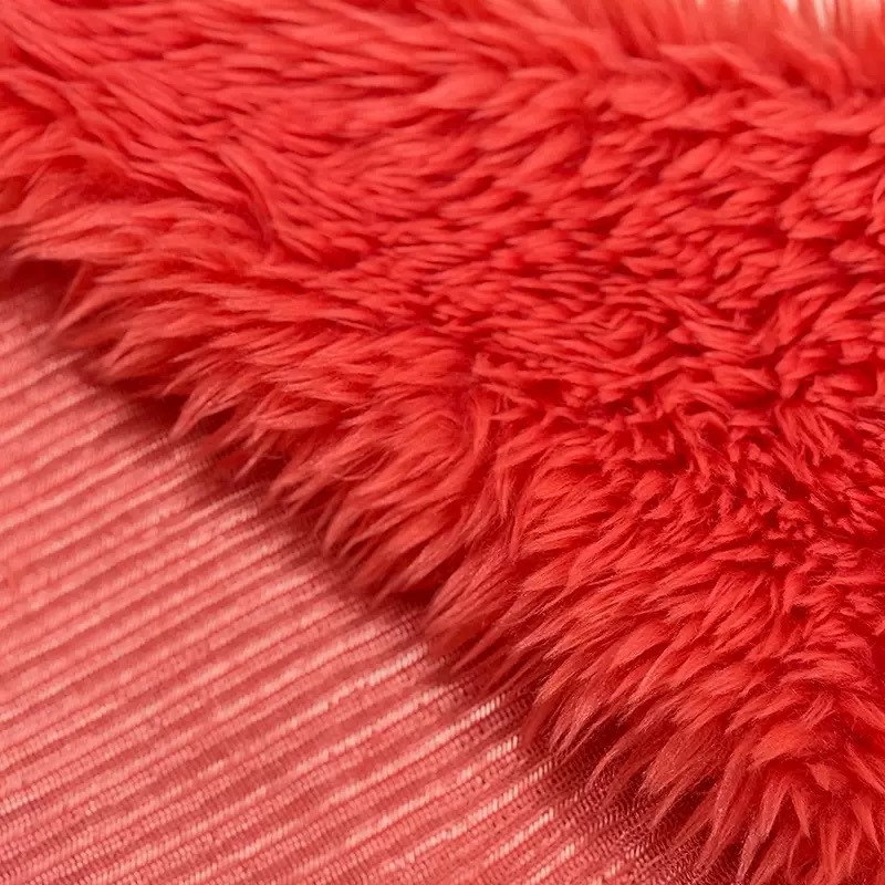 Factory stock of Tuscan plush 35-fleece fabric, fox fur small toca fleece fabric, fashion plush toys, scarves, hats, bags and other fabrics Item Picture