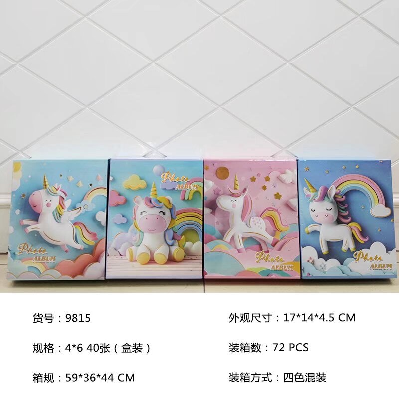 Mushroom Buckle card album, Photo album, small card collection book, multi-page creative photo album, record album Specification image