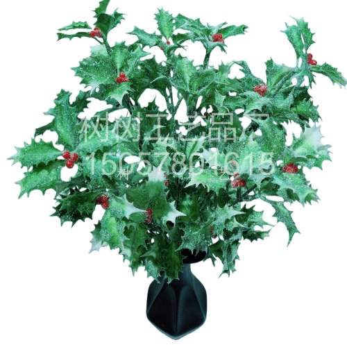 The new Christmas simulation green plant set features a realistic appearance, long-lasting durability, and is made of eco-friendly materials. It is a popular Amazon bestseller, featuring plastic simulation flowers, artificial flowers, and artificial flowers details Picture