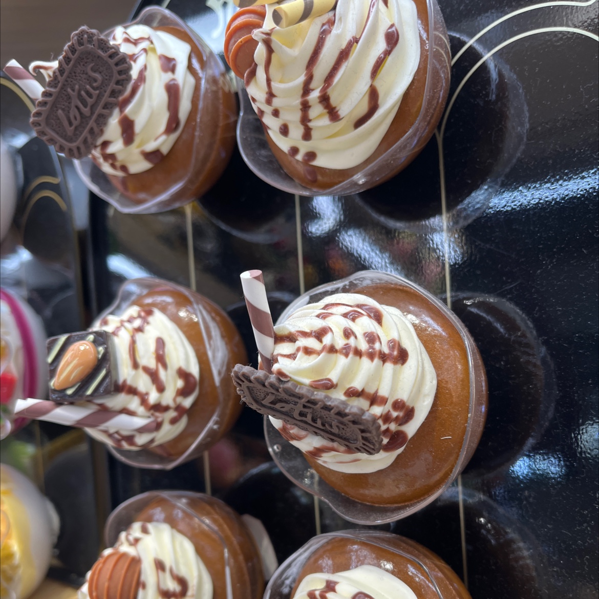 仿真冰箱贴杯 巧克力派 仿真冰箱贴模型 治愈系 创意潮流模型仿真蛋糕细节图