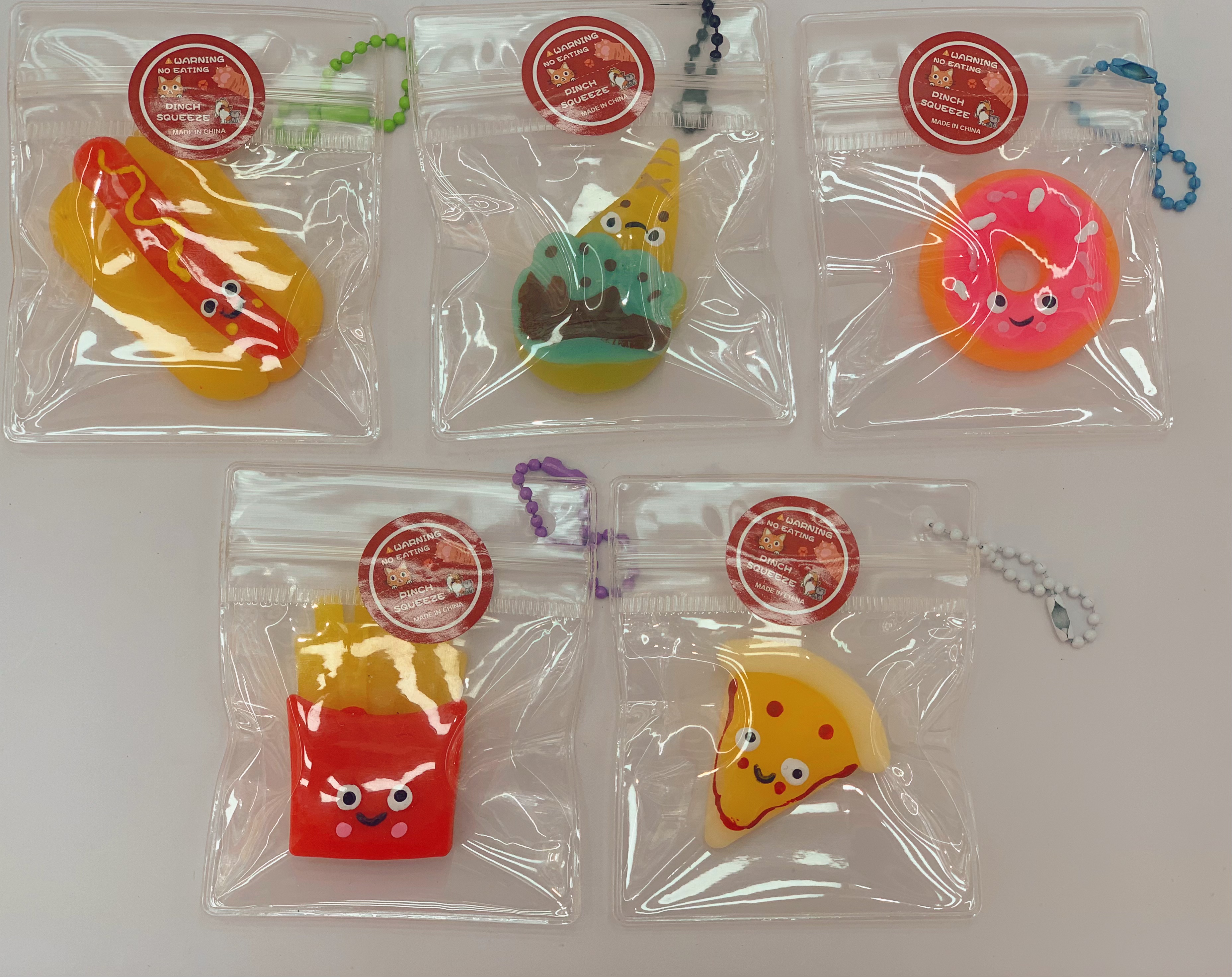 小玩具TPR钥匙扣挂件