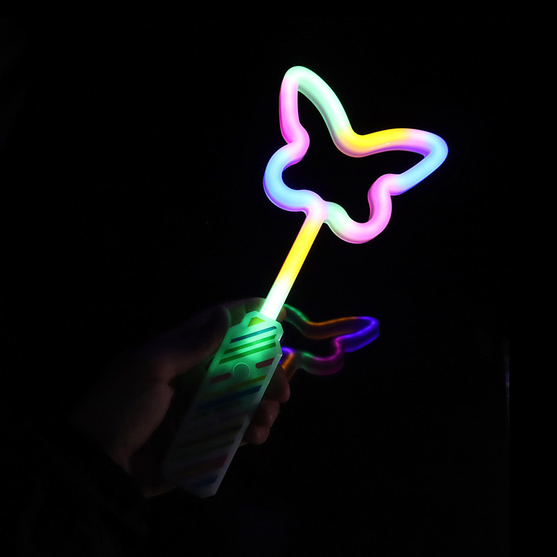 LED小号霓虹灯造型闪光棒 手持造型霓虹灯发光棒