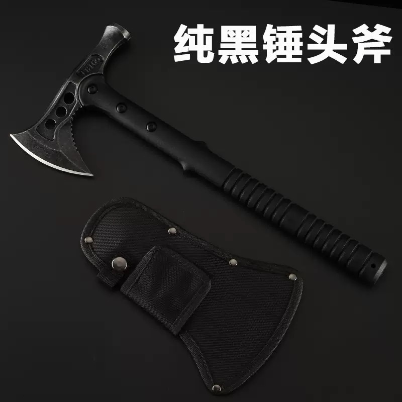 多功能战术斧锤头斧头消防尖头野外生存防身武器劈柴户外户外求生 详情图3
