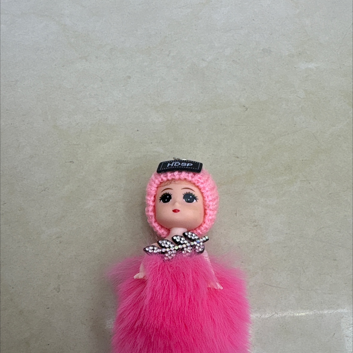 亚克力钥匙扣可爱挂件玻璃款多色创意钥匙链饰品礼品