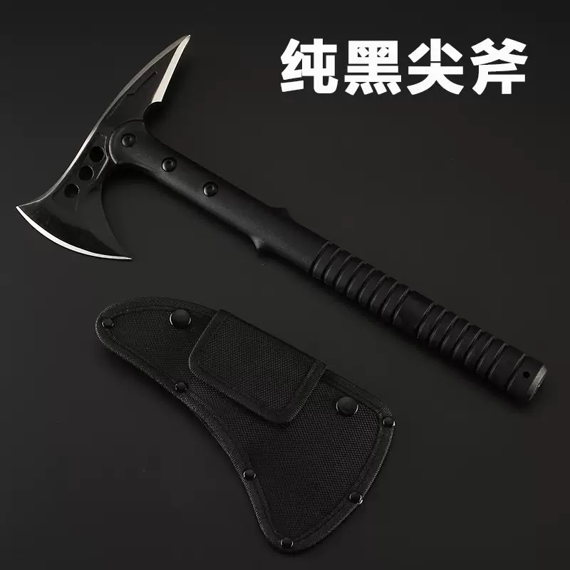 多功能战术斧锤头斧头消防尖头野外生存防身武器劈柴户外户外求生 详情图2
