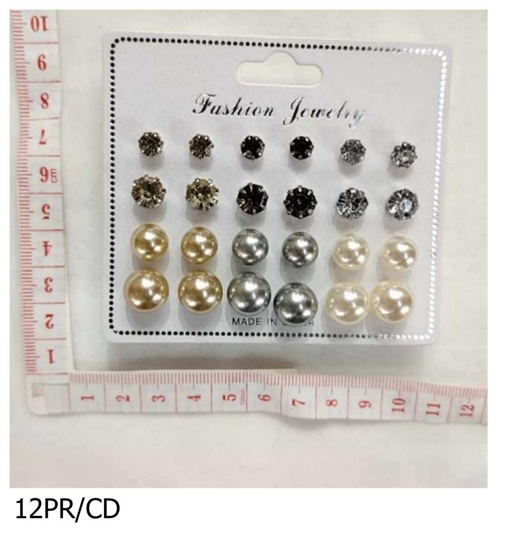 时尚耳钉圆珠耳饰简约耳堵防脱落耳饰品女学生气质百搭耳钉配饰细节图