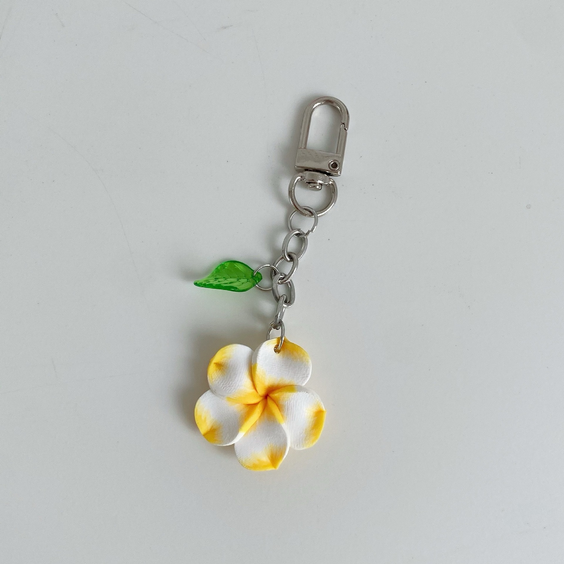 Sunflower, fresh and sweet, frangipani, key bag, pendant, keychain detail image 9