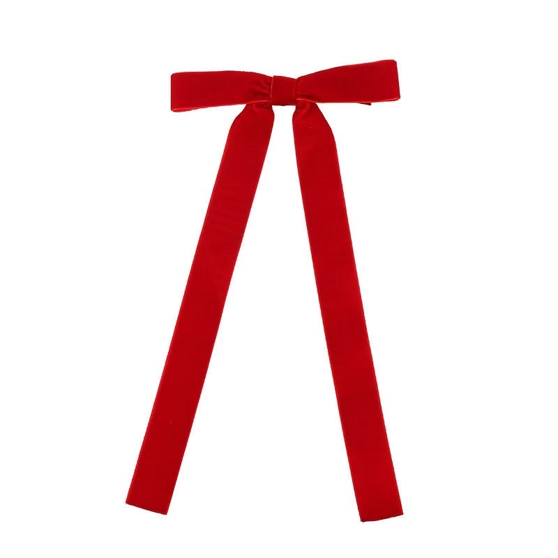 Children's Hanfu wigs, hair accessories, denim hair bands, baby hair bands, flocked bands, bows, cute hair clips, girls' headwear Specification image
