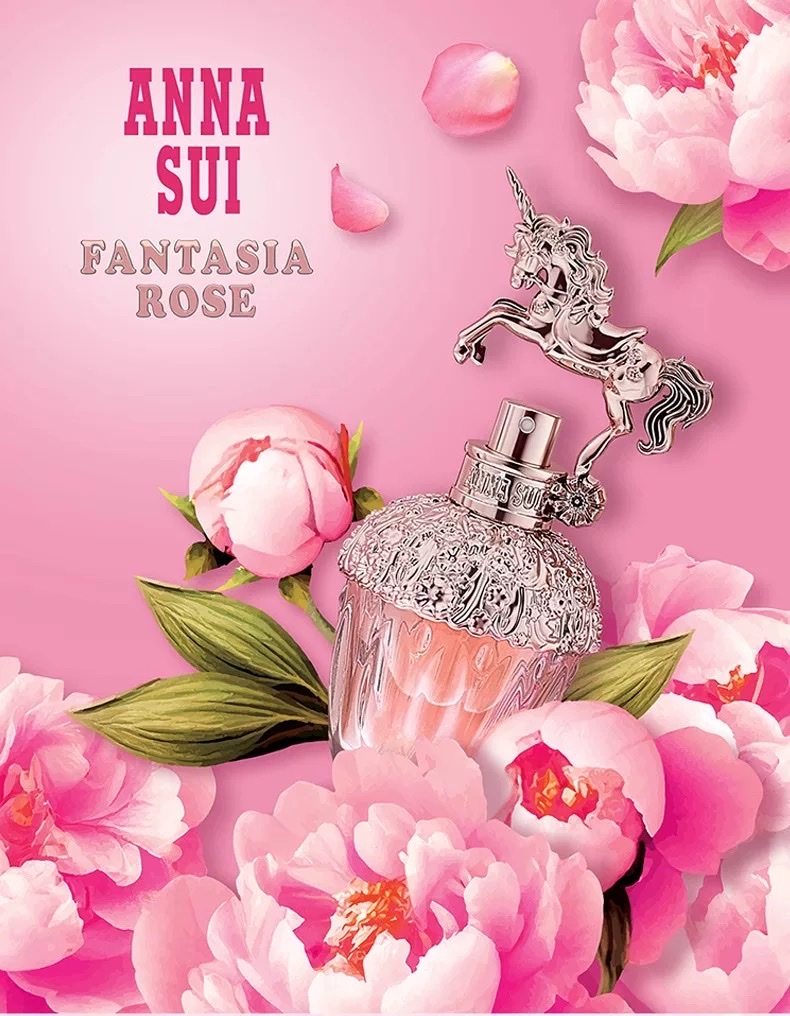 安娜苏独角兽玫瑰天马女士香水50ml