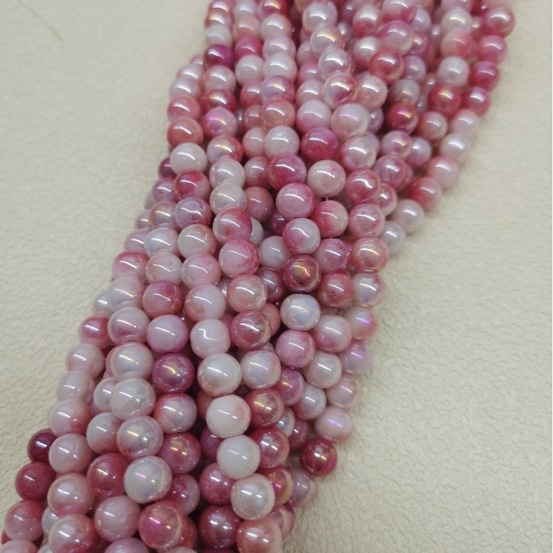 珠子珍珠串珠米珠木珠手工DIY饰品配件多色装饰材料50g产品图