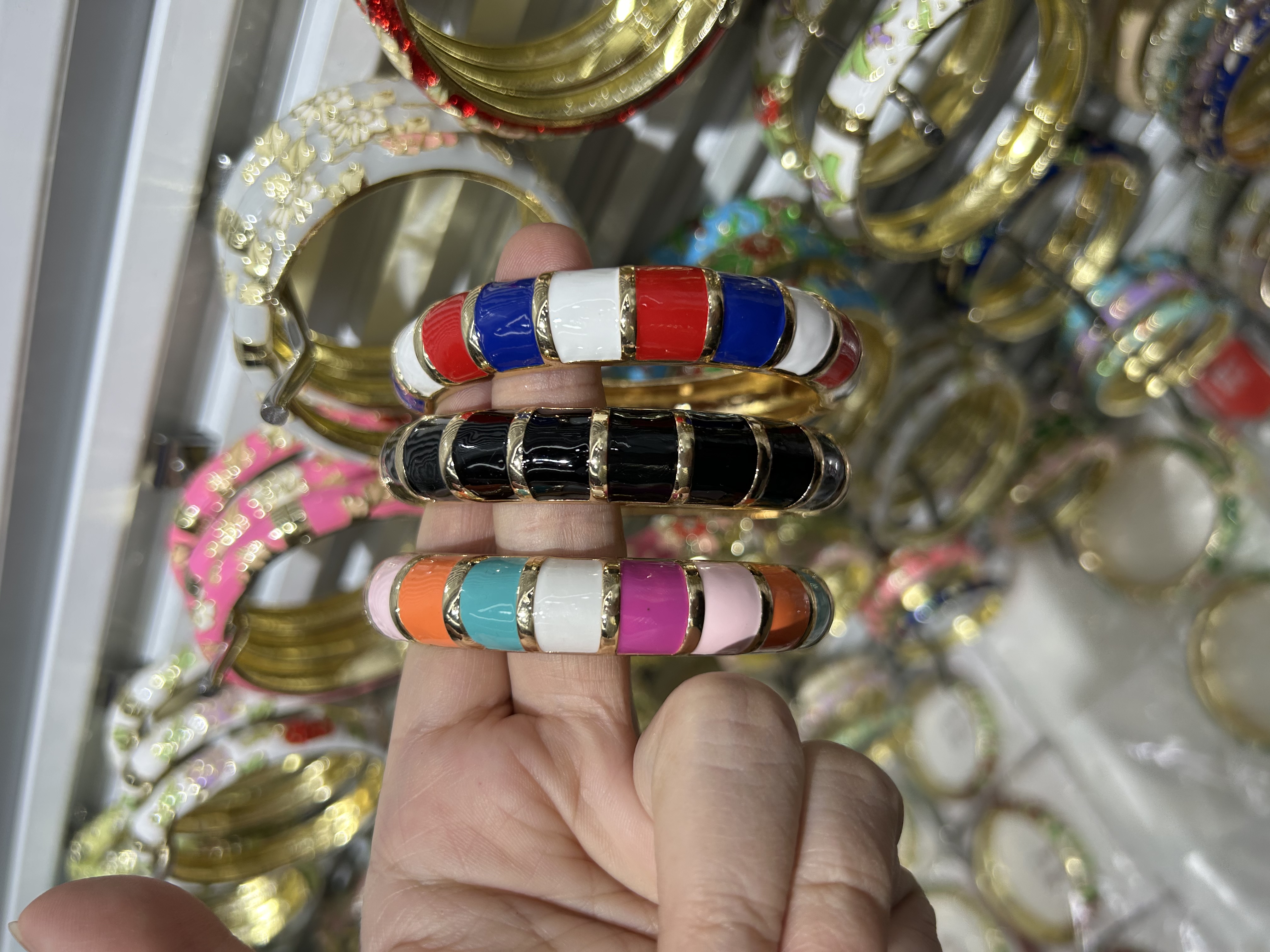 合金电镀女款多色可调节