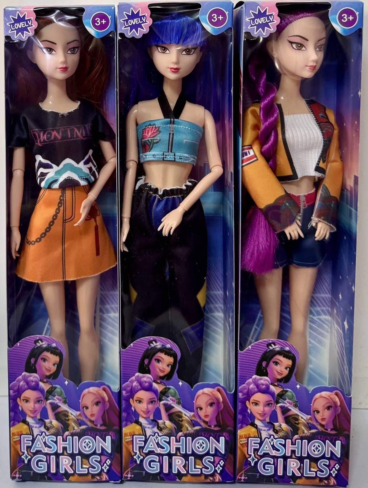 跨境爆款猎魔女团宝潮流手办摆件动漫模型收藏玩具创意礼品多款可选