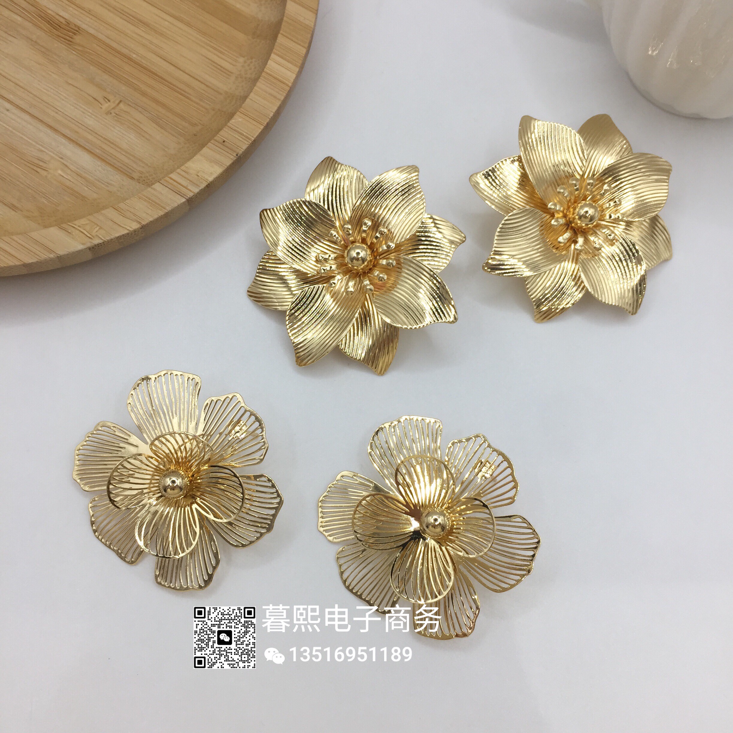 饰品耳环耳饰金属出口外贸1002